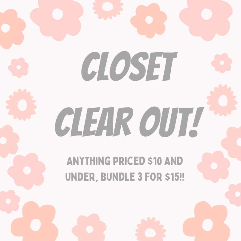 Closet Clear Out!